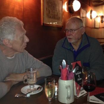 Honoring Harvey Burns Harvey Burns with friends, laughing and enjoying the moment