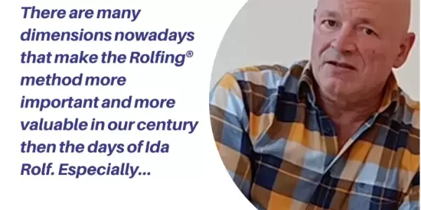 Commemorating 125 year of Dr Ida Rolf with Peter Schwind